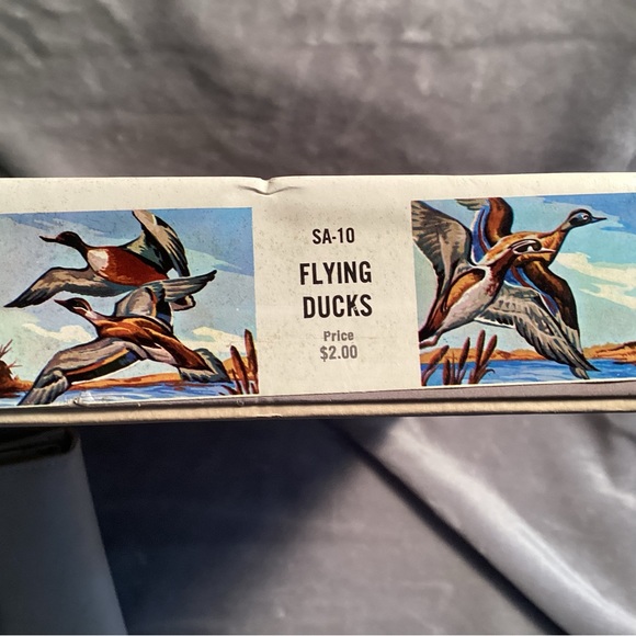 Two Vintage Silver Award Paint by Number. Numbered oil paint sets. 1960’s - Picture 11 of 12